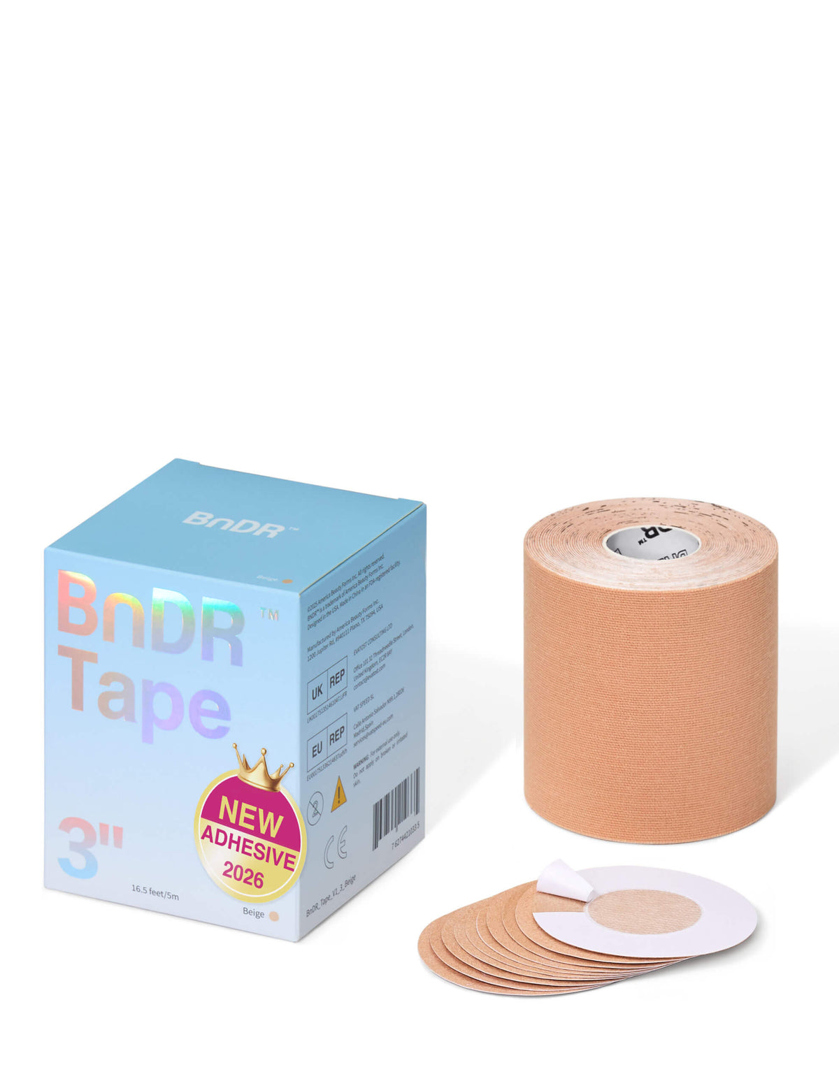 BnDR Cotton Tape 3 in Beige main 01