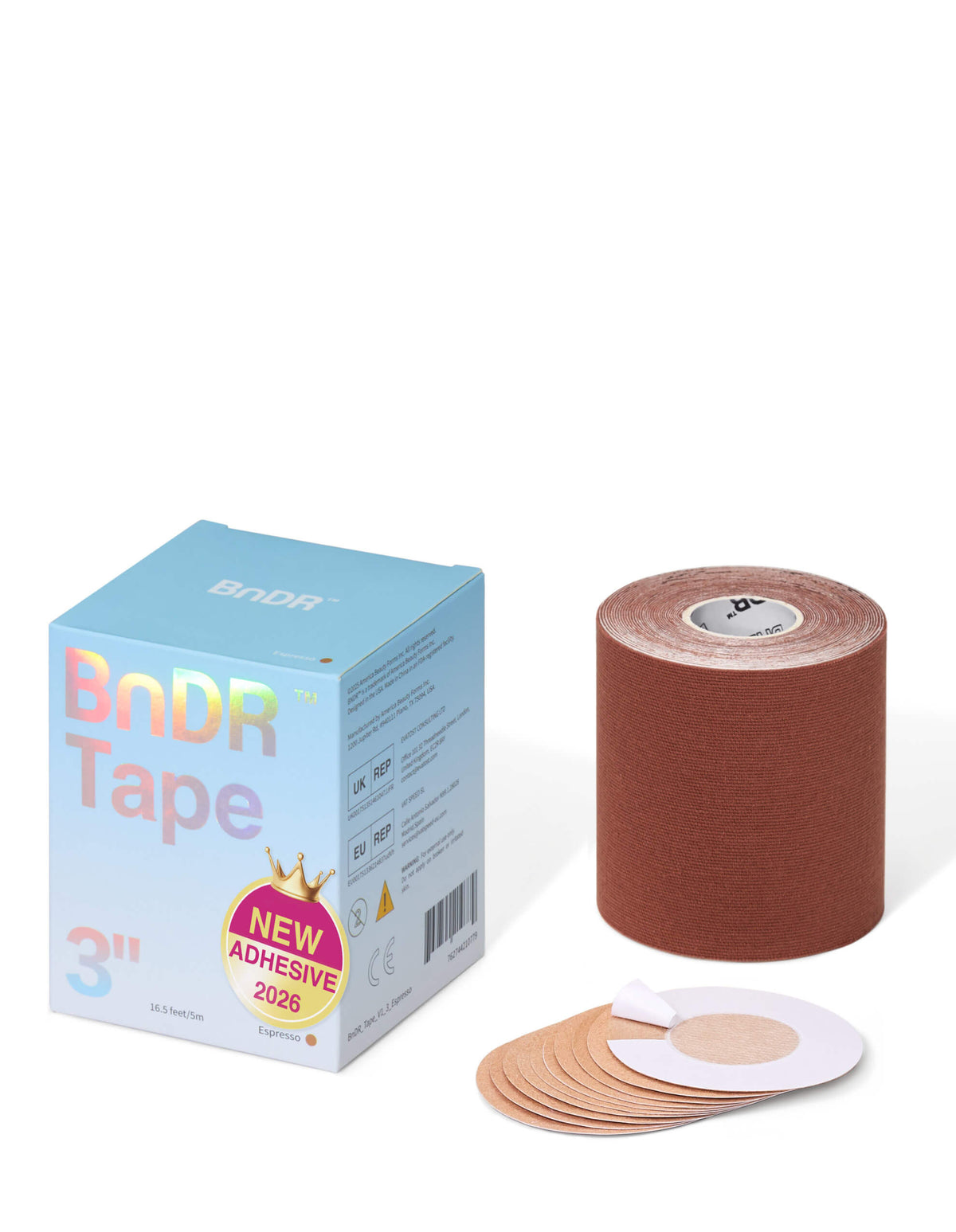 BnDR Cotton Tape 3 in Espresso main 01