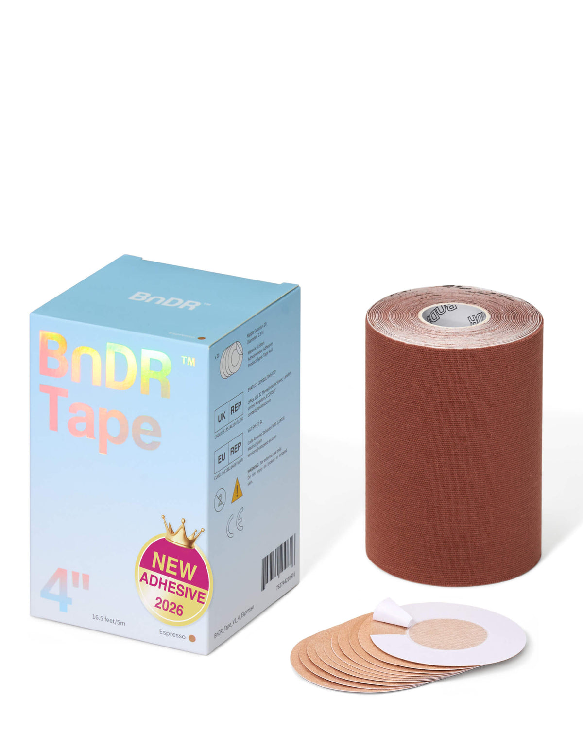 BnDR Cotton Tape 4 in Espresso main 01