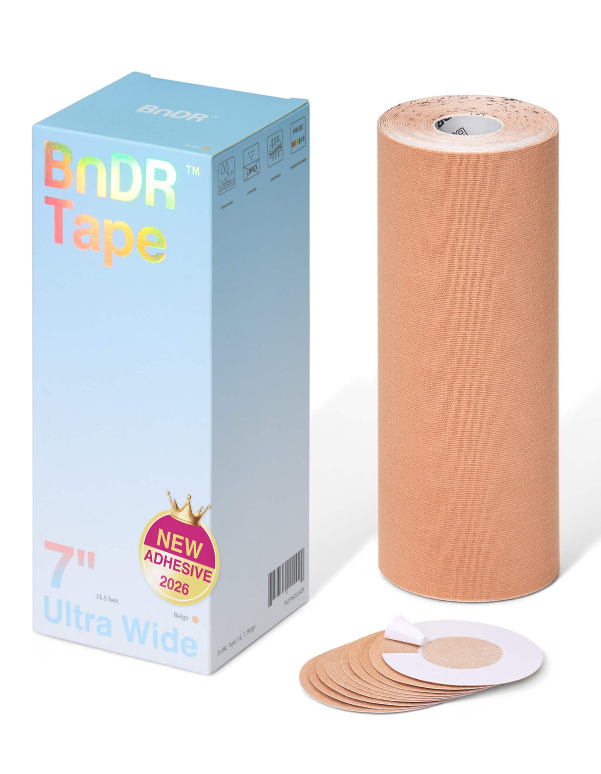 BnDR Cotton Tape 7 in Beige main 01